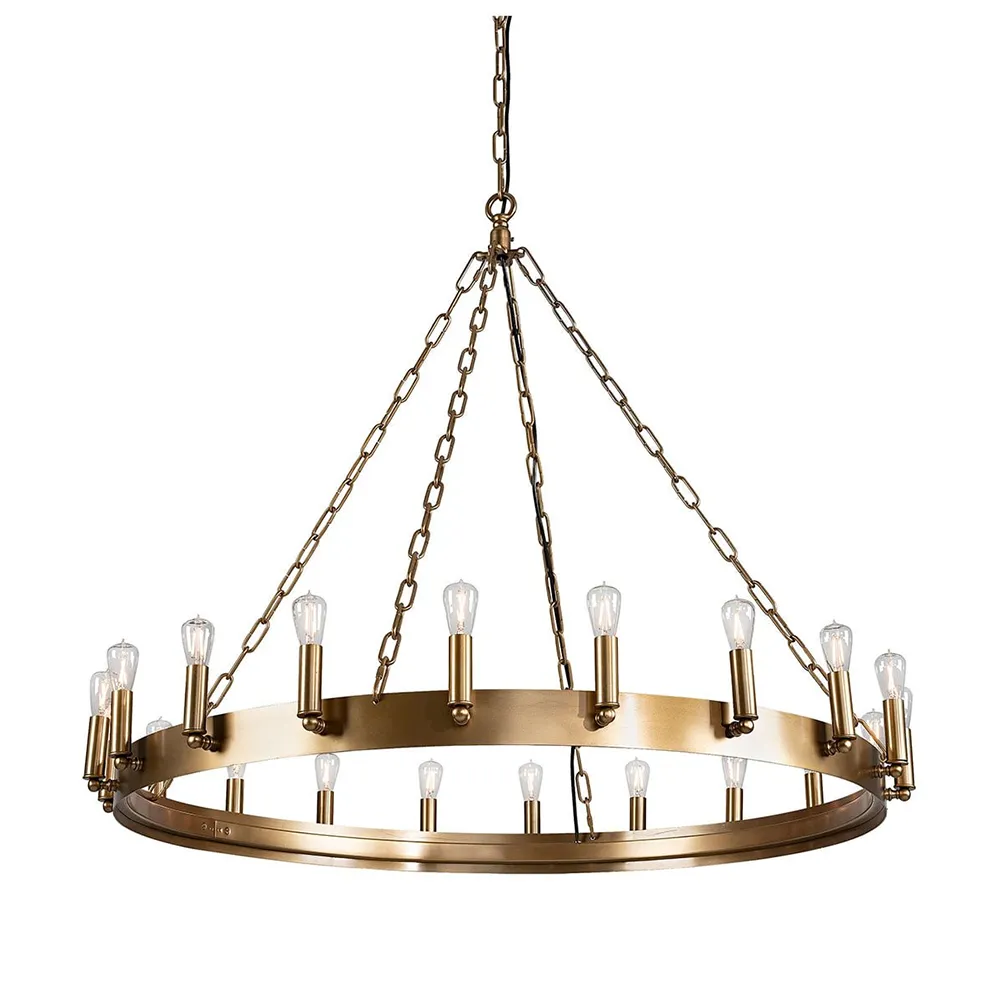 Artwood, Taklampa Crown 165 Cm old brass