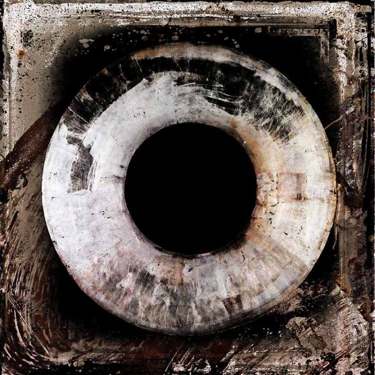 Artwood, Väggdekoration Circle Earth Color 100X100 Cm