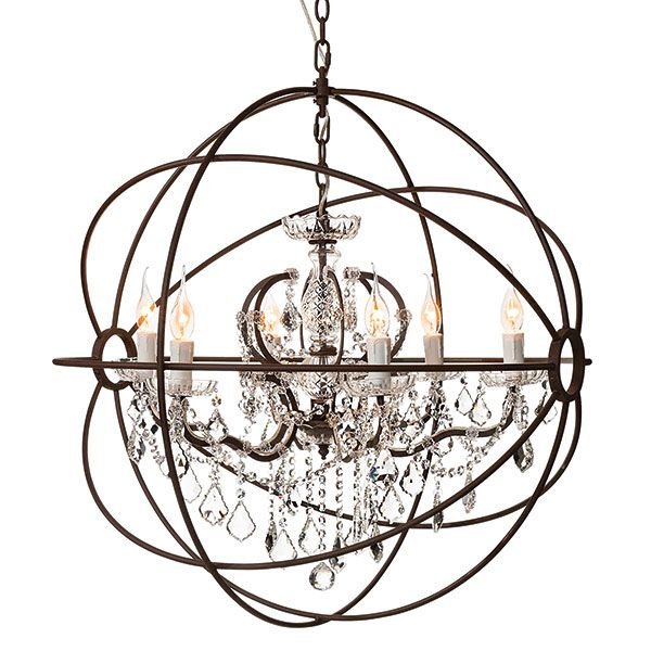 Artwood, Kristallkrona Rome Antik Rost 80 Cm