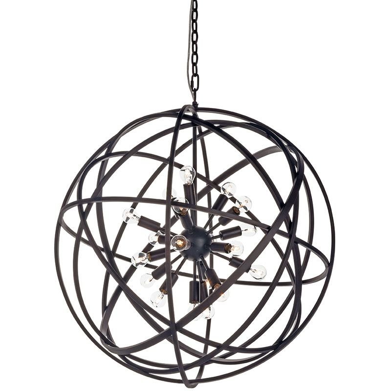 Artwood, Taklampa Nest Svart 80 cm