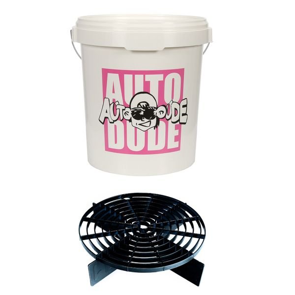 Tvätthink AUTODUDE 20,5 liter (inkl. lock), 1 st + Raster (smutsavskiljare)
