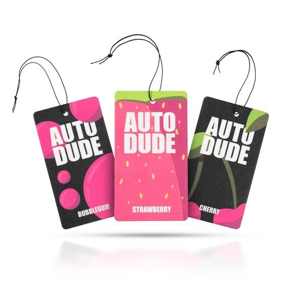 Doftare Autodude Air Freshener, Alla tre dofter