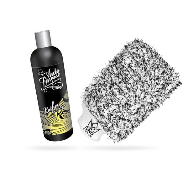 Bilschampo Auto Finesse Lather, 500 ml + Wash mitt