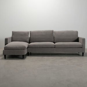 Fogia Alex High 3-sits divansoffa grå