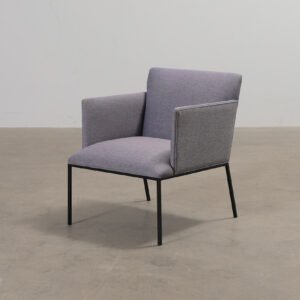 Fogia Tondo fåtölj blågrå