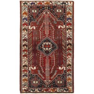 Kashghai orientalisk matta 127 x 222 cm