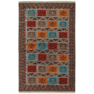 Torkaman Fine orientalisk matta 133 x 205 cm