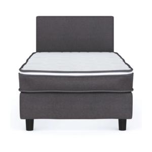 Billingen sängram 90 x 200 cm grå