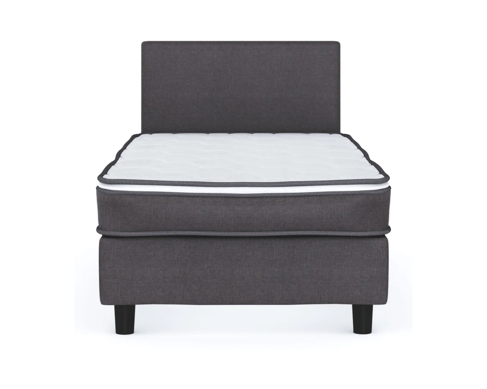 Billingen sängram 90 x 200 cm grå