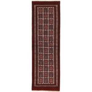 Torkaman Fine orientalisk matta 86 x 283 cm