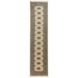 Pakistan handknotted orientalisk matta 78 x 345 cm