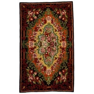 Rose Kelim orientalisk matta 235 x 386 cm