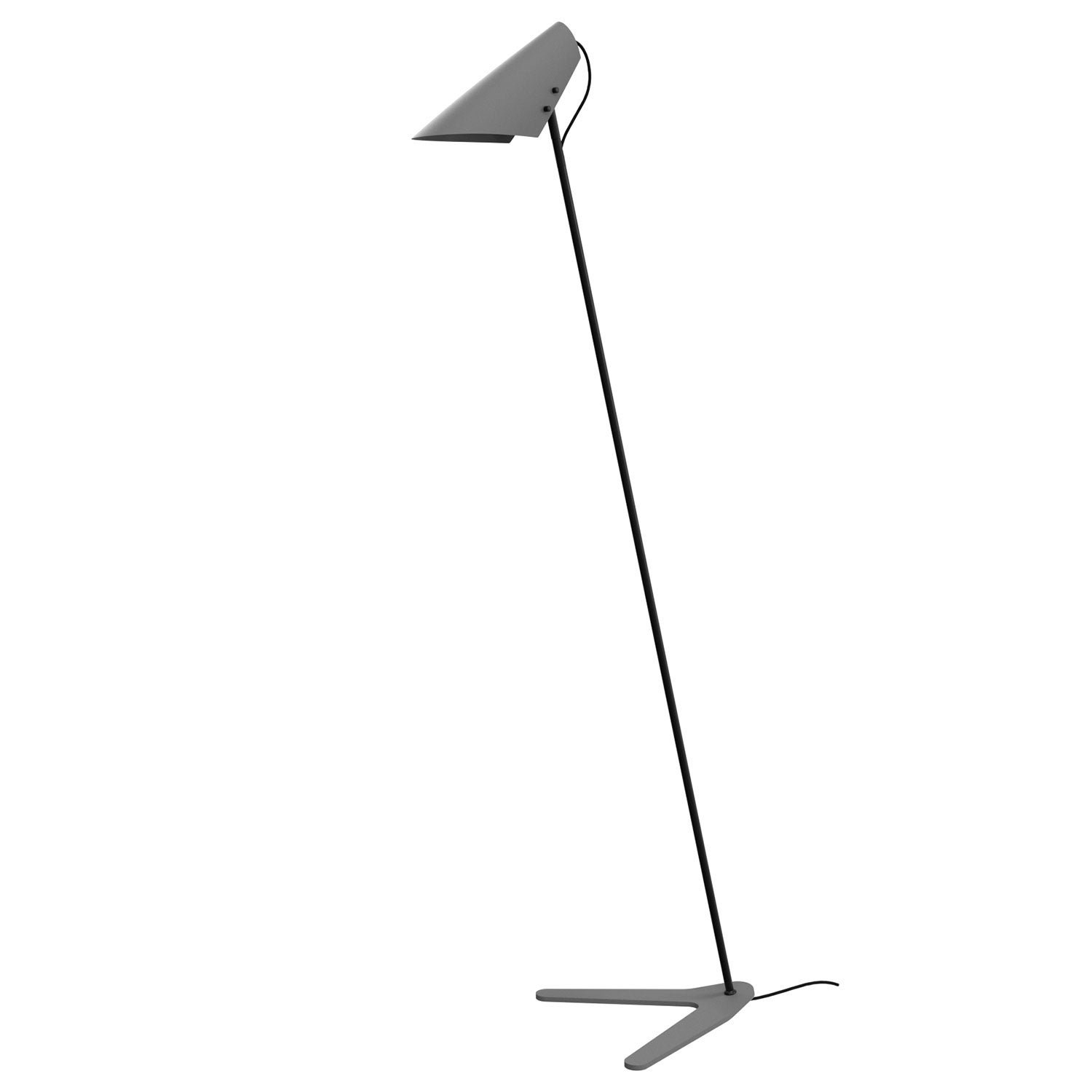 Belid, Vincent Golvlampa Svartstrukt/Betongstrukt