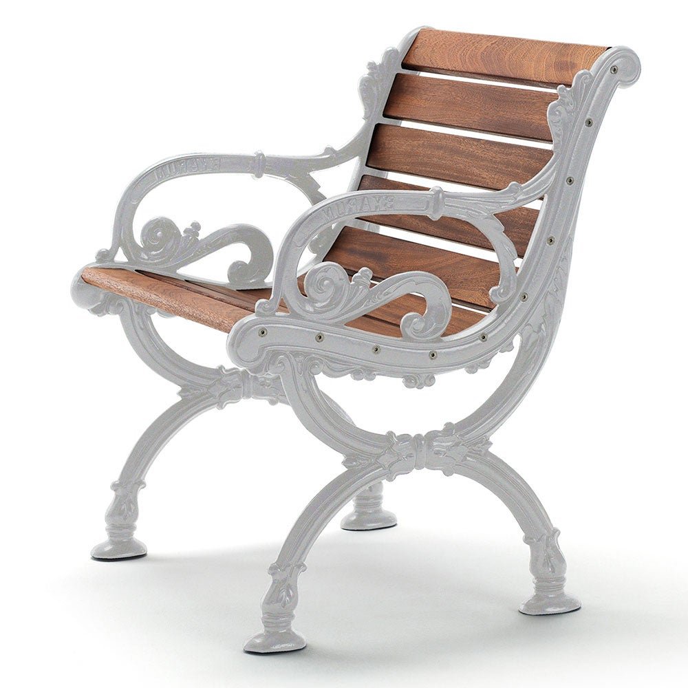 Byarums Bruk, Byarum fåtölj / gavlar: natur / virke: oljad mahogny