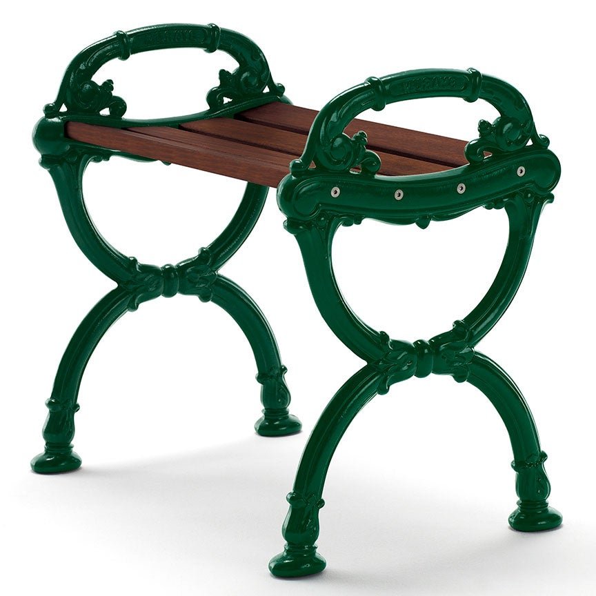 Byarums Bruk, Byarum pall gavlar: grön / trä:brunlaserad furu