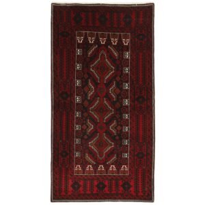 Balutch orientalisk matta 113 x 224 cm