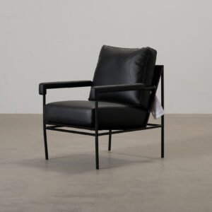 Jonas Ihreborn Seventy Five fåtölj svart