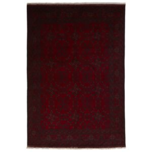 Old Afghan orientalisk matta 202 x 290 cm