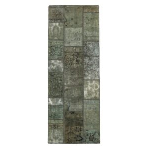 Vintage Patchwork orientalisk matta 76 x 203 cm