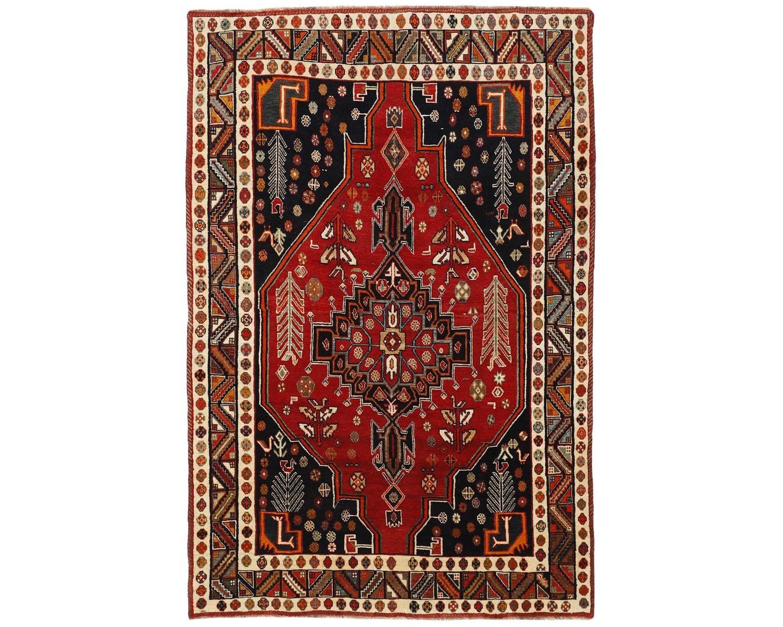 Kashghai orientalisk matta 163 x 244 cm