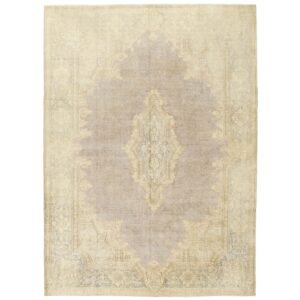 Vintage Kerman orientalisk matta 269 x 364 cm