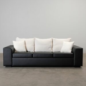 Link 3-sits soffa svart