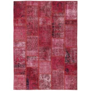 Vintage Patchwork orientalisk matta 147 x 205 cm