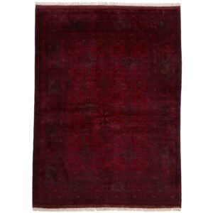 Old Afghan orientalisk matta 154 x 208 cm