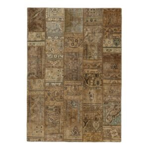Vintage Patchwork orientalisk matta 145 x 205 cm