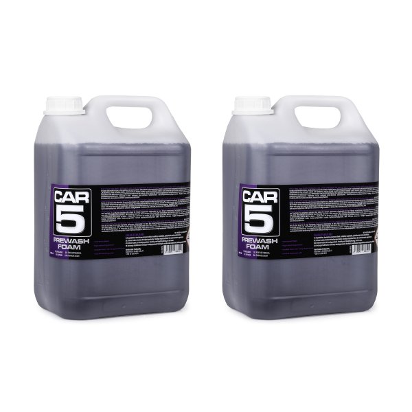 Förtvättsmedel CAR5 Prewash Foam, 2 x 5000 ml
