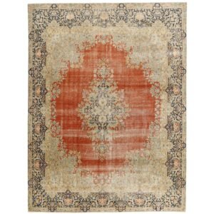 Vintage Kerman Fine orientalisk matta 304 x 400 cm