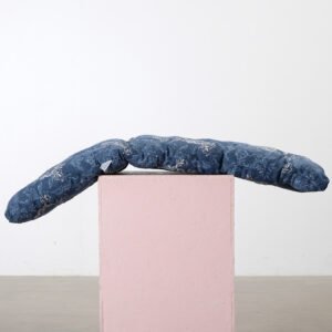 Fritab Högvik Flock sittdyna blå, set om 5