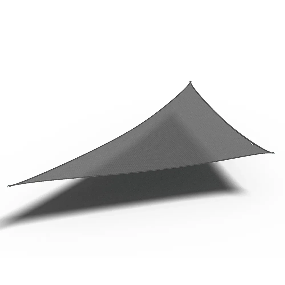 Platinum Sun & Shade, Coolfit solsegel triangulärt 90° 400x570cm grå