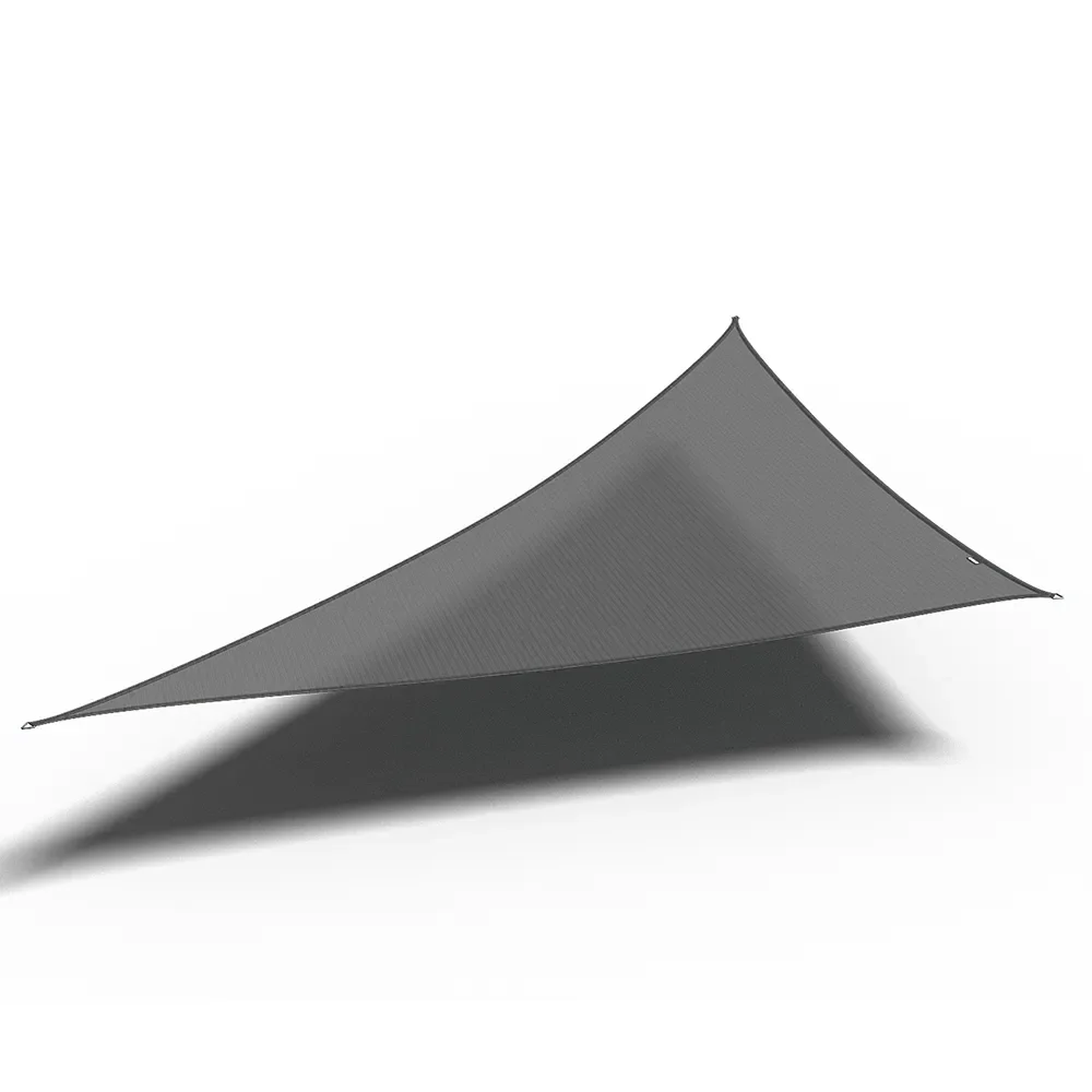 Platinum Sun & Shade, Coolfit solsegel triangulärt 90° 500x710cm grå