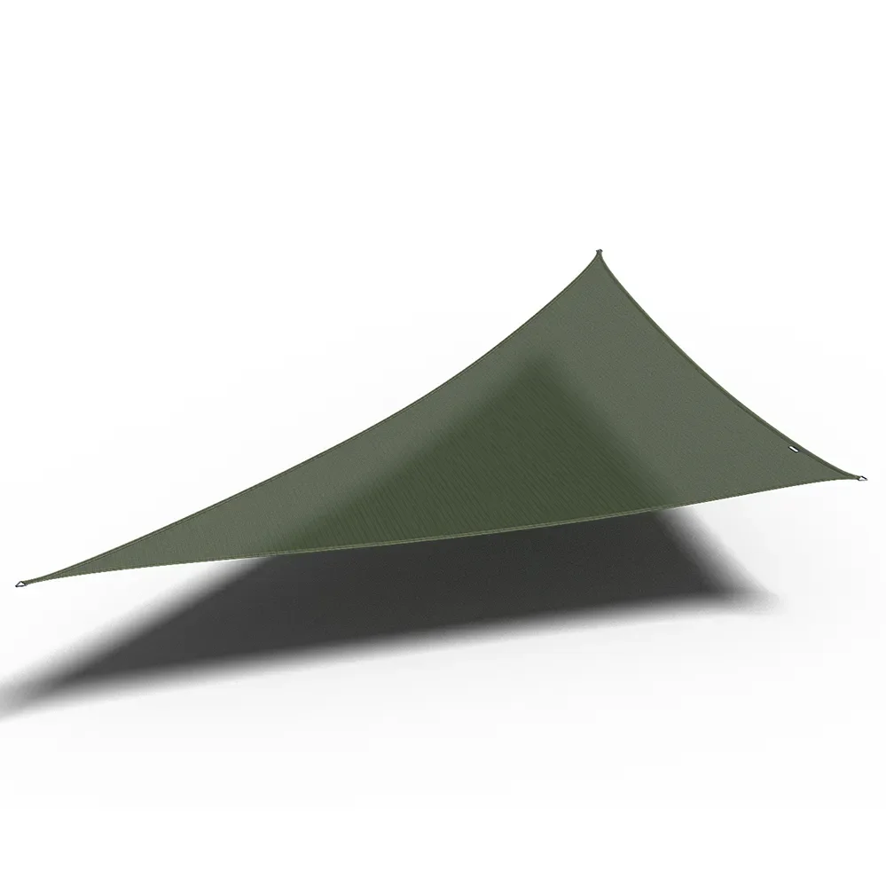 Platinum Sun & Shade, Coolfit solsegel triangulärt 90° 500x710cm olive