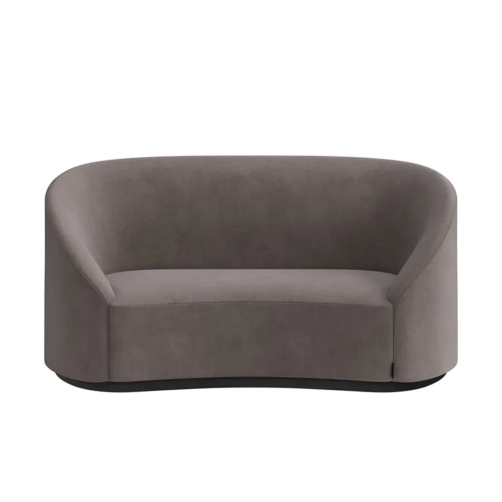 Dome Deco, CURVE Sofa 2-seater Paris mouse 27
