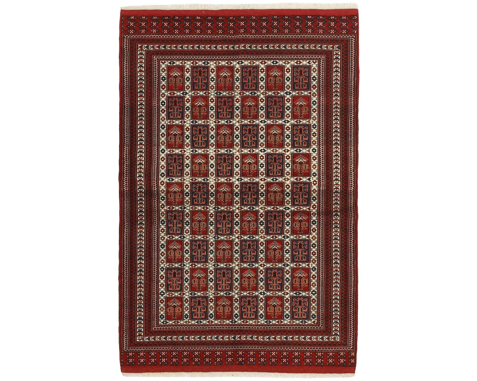 Torkaman Fine orientalisk matta 139 x 205 cm