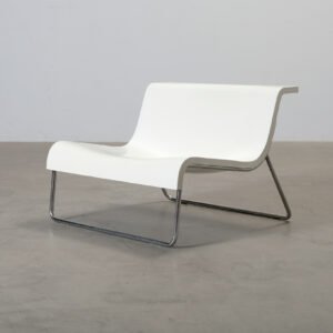 Kartell Form fåtölj vit