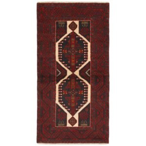 Balutch orientalisk matta 93 x 185 cm