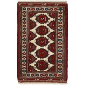 Torkaman Fine orientalisk matta 85 x 134 cm