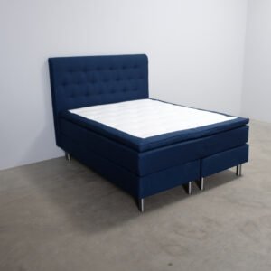 Wendre Roma kontinentalsäng 160 x 200 cm mörkblå