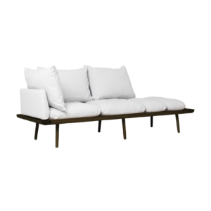 Umage Lounge Around 3-sits soffa mörkbetsad ek / Sterling