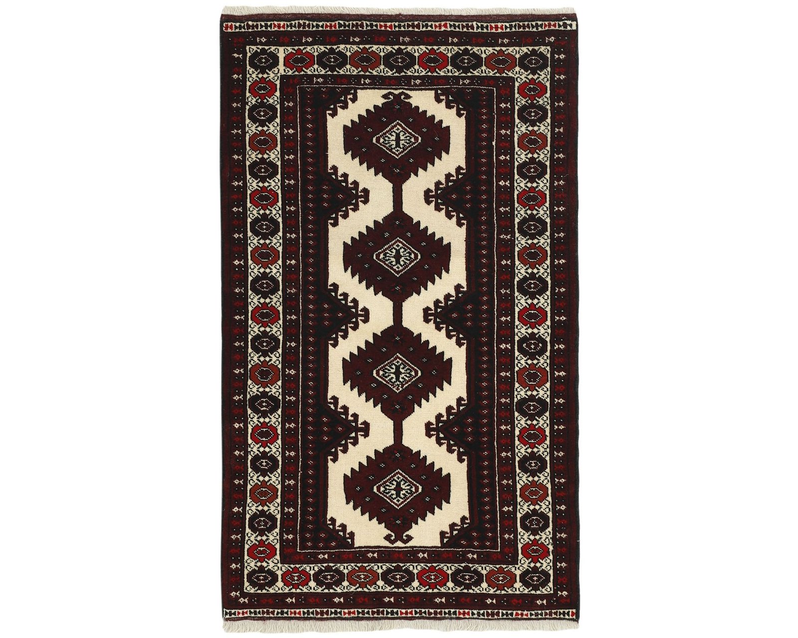 Torkaman Fine orientalisk matta 80 x 134 cm