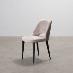 Richmond Interiors Giovanna stol i sammet beige