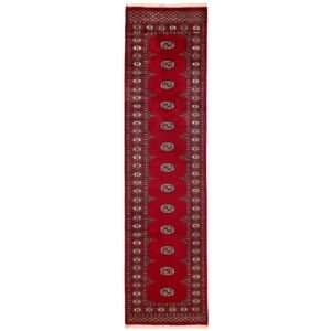 Pakistan handknotted orientalisk matta 82 x 314 cm