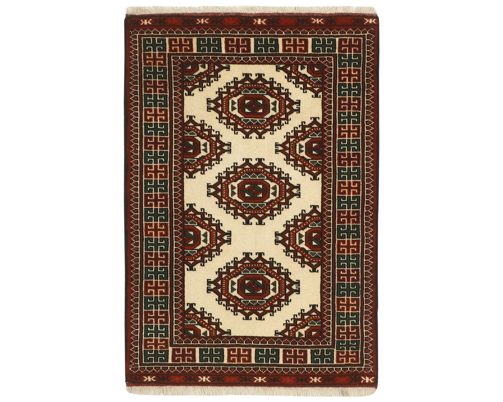 Torkaman Fine orientalisk matta 81 x 122 cm
