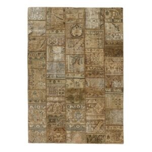 Vintage Patchwork orientalisk matta 143 x 204 cm