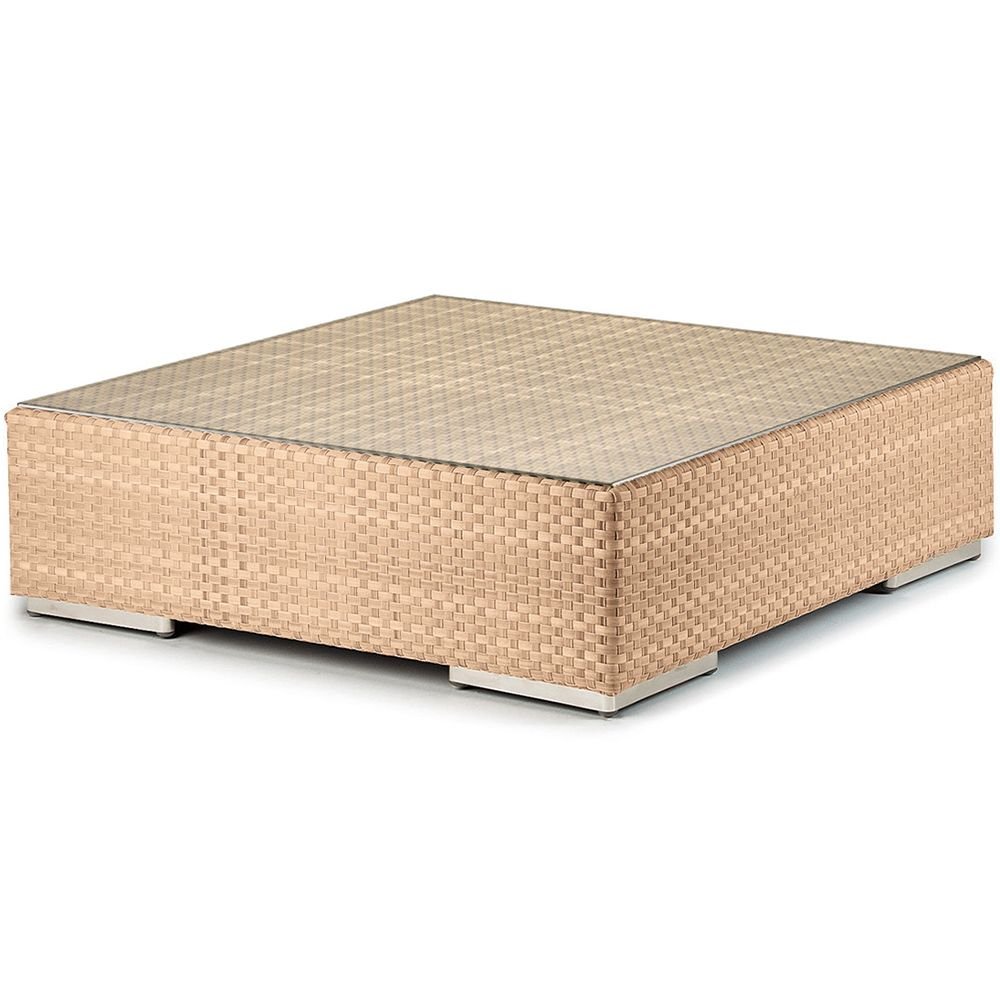 Dedon, Lounge soffbord 110 cm bleach