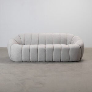 Micadoni Catalia 3-sits soffa ljusgrå