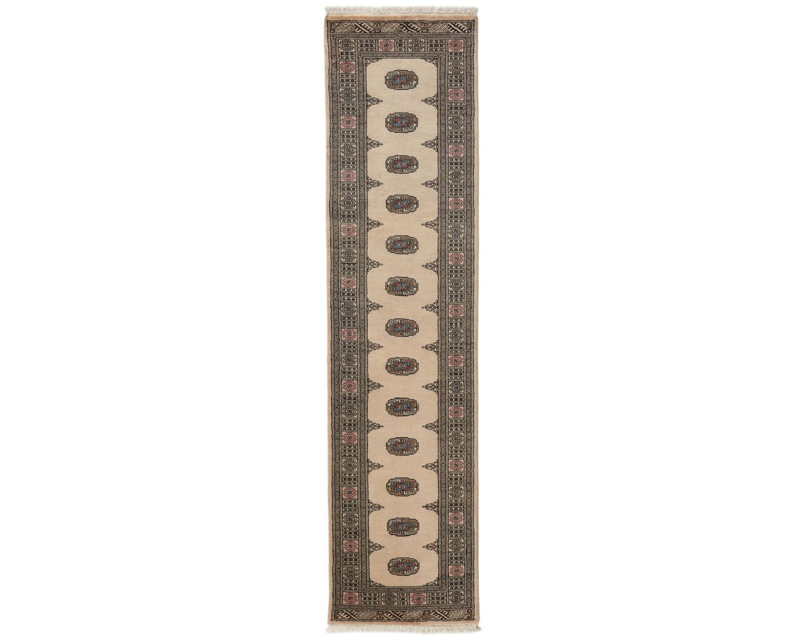 Pakistan handknotted orientalisk matta 78 x 311 cm